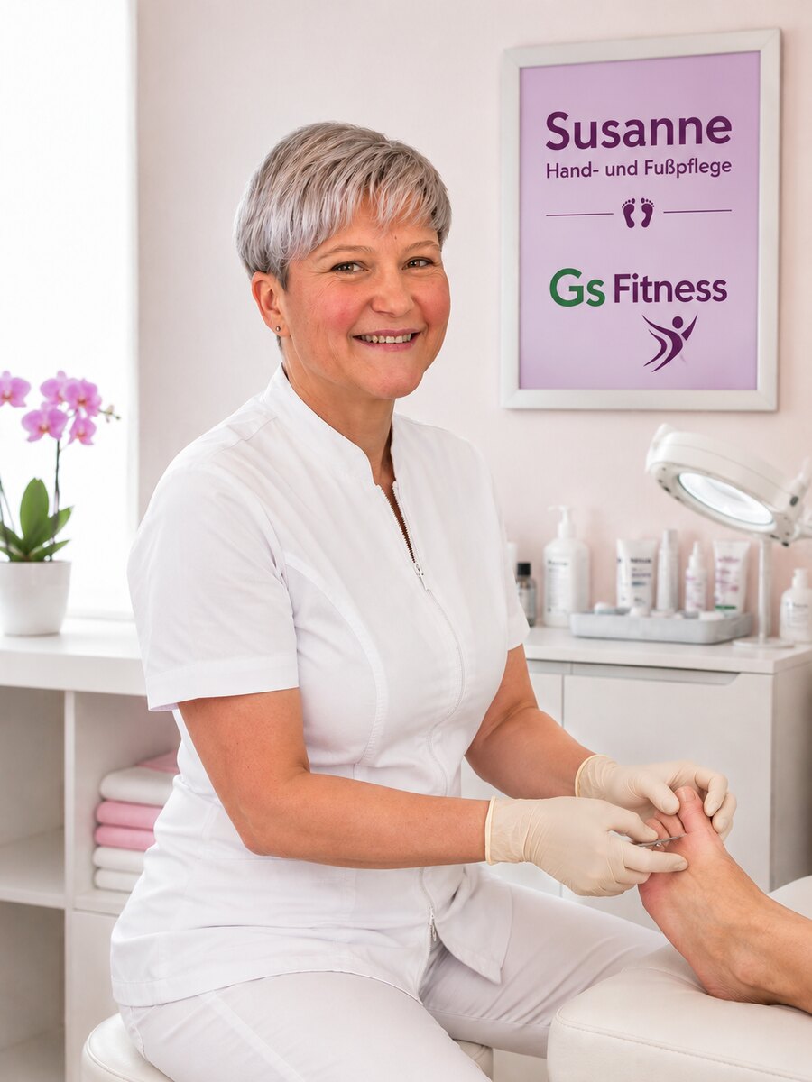 Porträt von Susanne Koswig – Hand- und Fußpflege bei GS Fitness in Wien